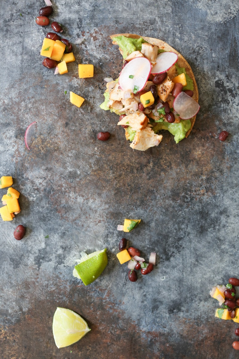 Grilled-Tuna-Tostadas-with-Black-Bean-Mango-Salsa-and-Avocado-9