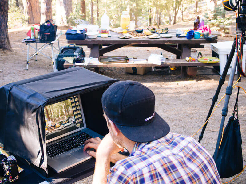 Shooting The New Camp Cookbook in Idyllwild