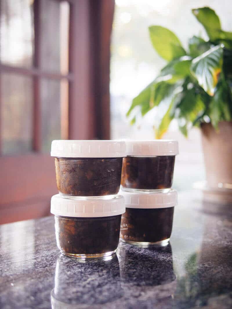 Feijoa-pear chutney