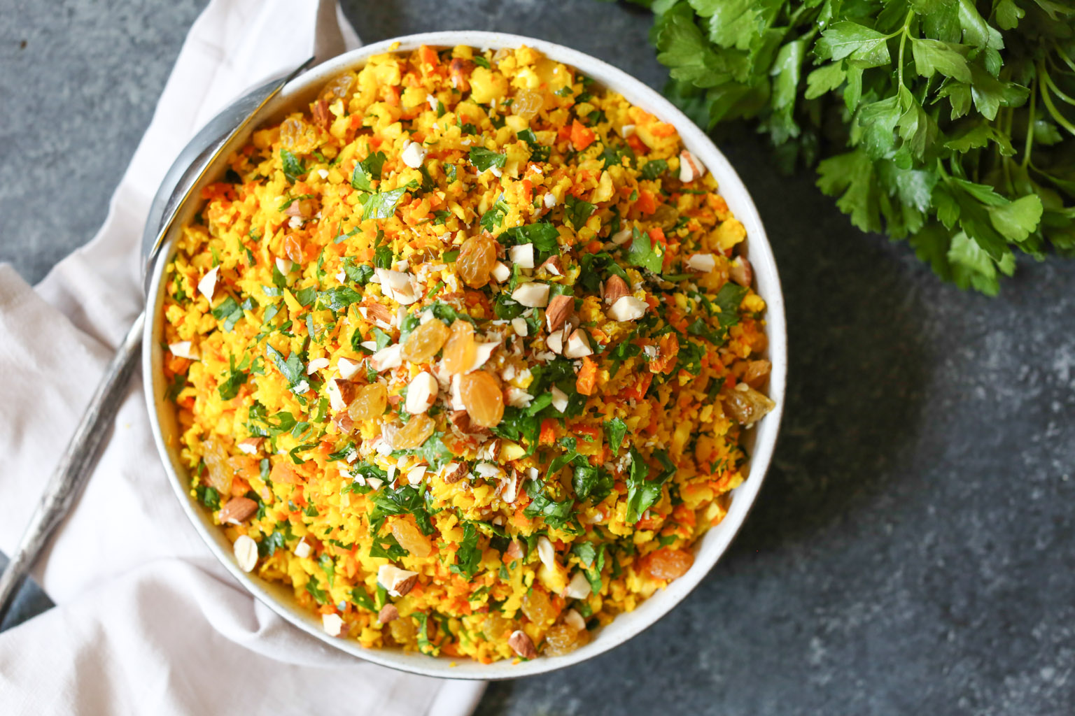 cauliflower-carrot golden rice