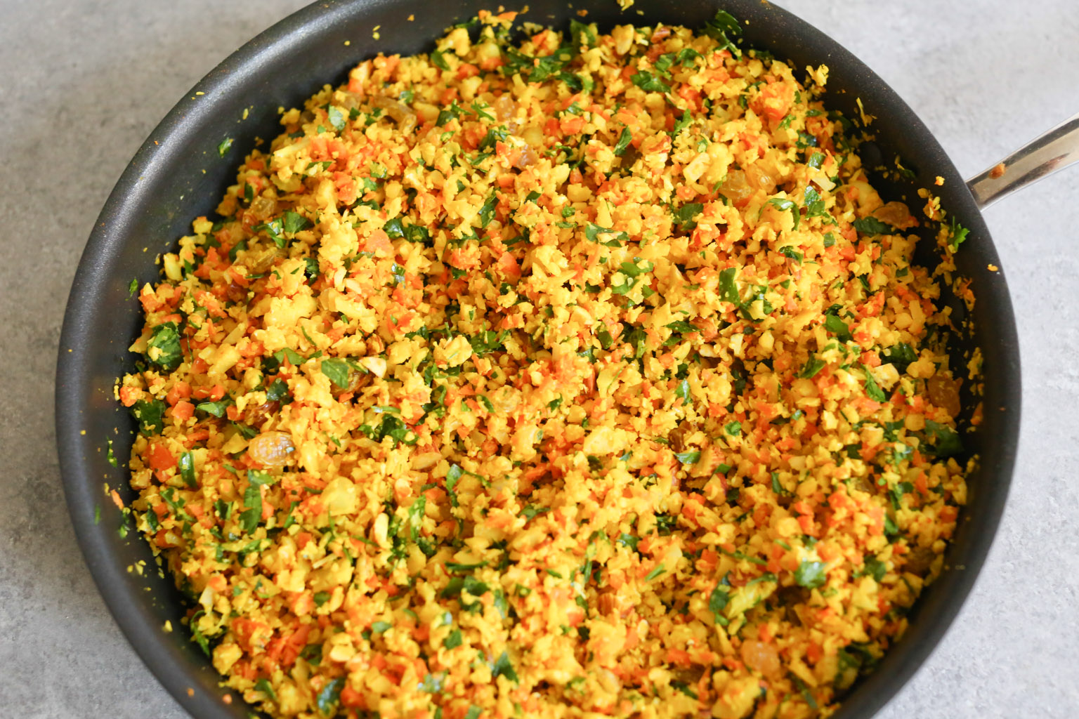 cauliflower-carrot golden rice