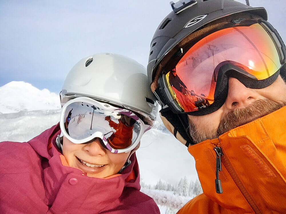 Babymooning on Mount Bachelor, Oregon