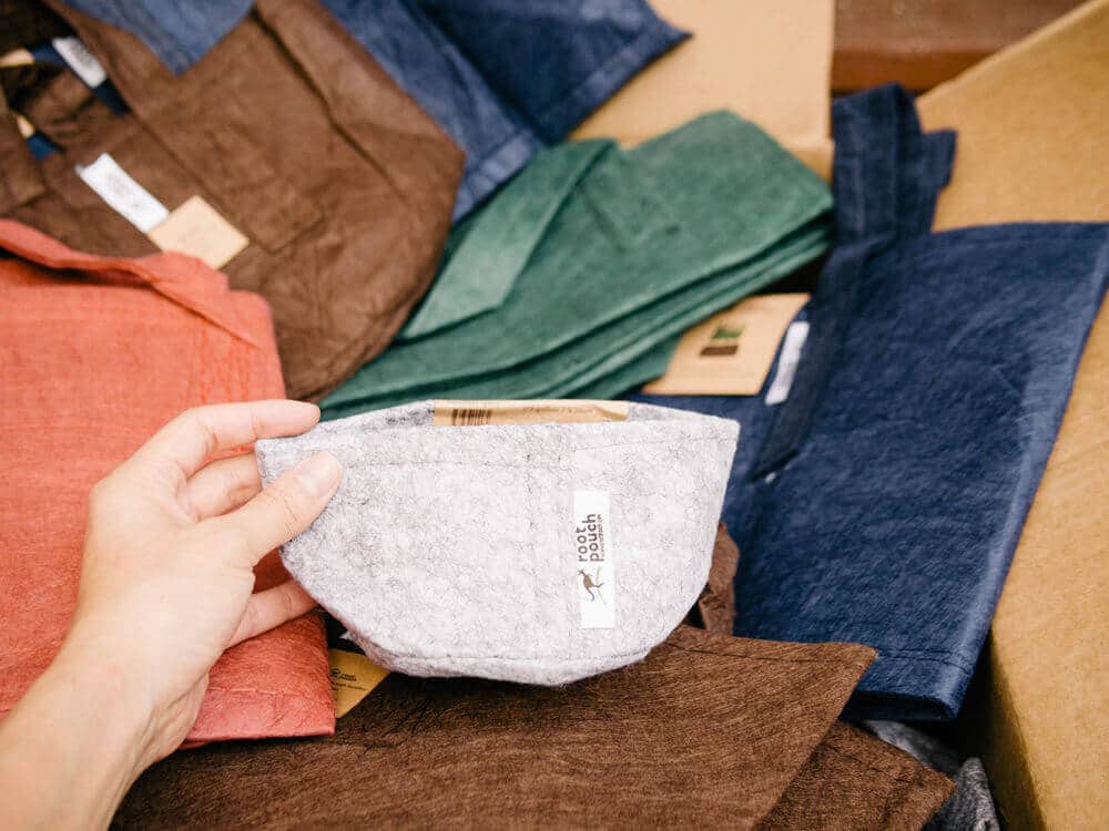 Root Pouch fabric pots