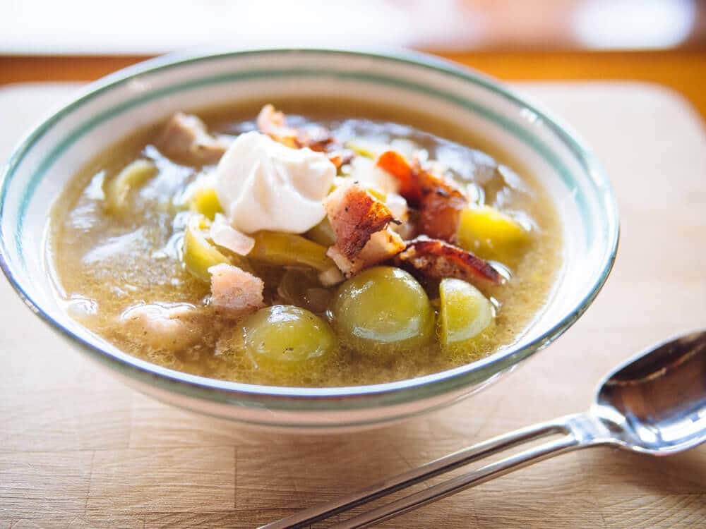 A simple and comforting soup for the cooler days of fall