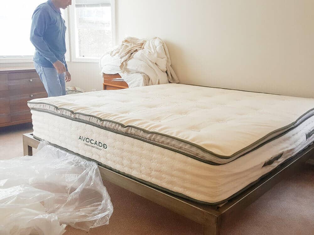 Setting up an Avocado mattress