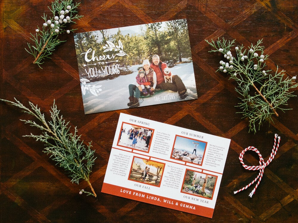 Custom Christmas cards