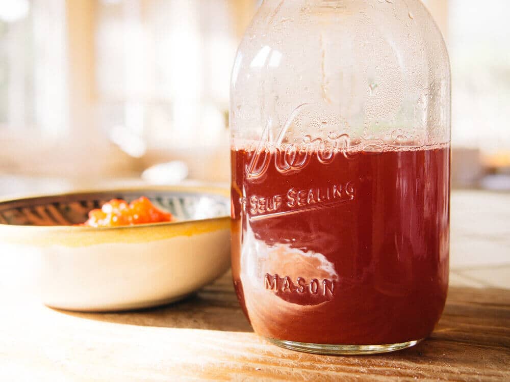 Cranberry syrup