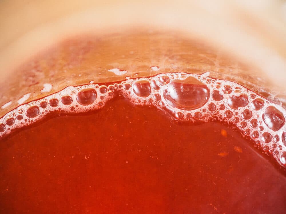 Cranberry simple syrup