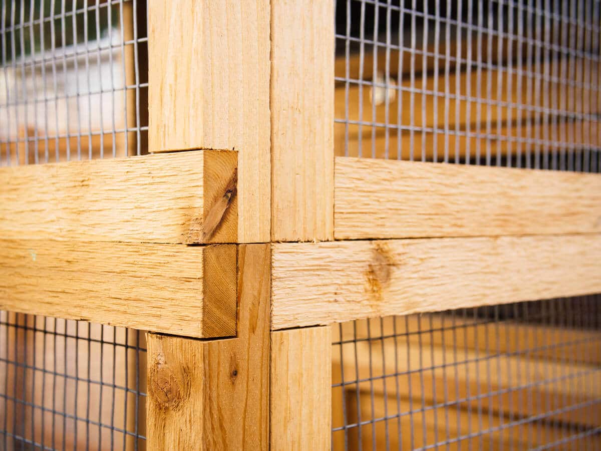 Excellent craftsmanship on this prebuilt chicken coop