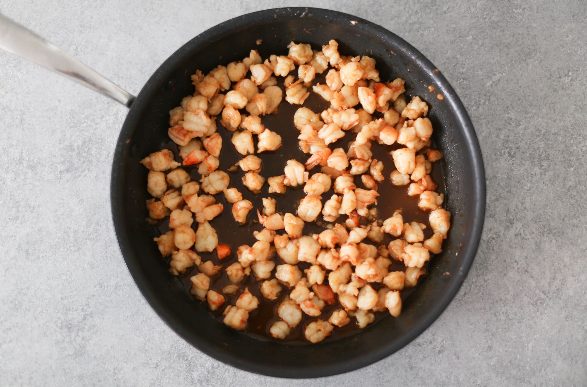 Stir-Fried Shrimp Lettuce Wraps with Grapefruit and Avocado
