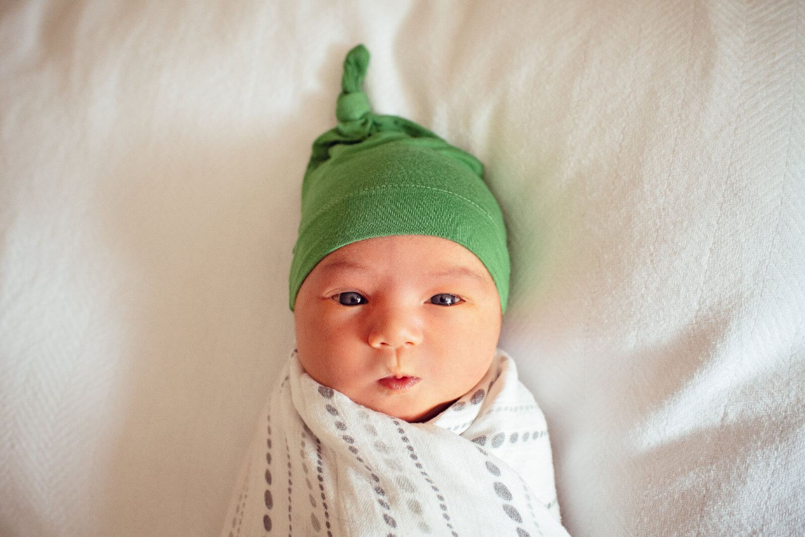 Ember at two days old