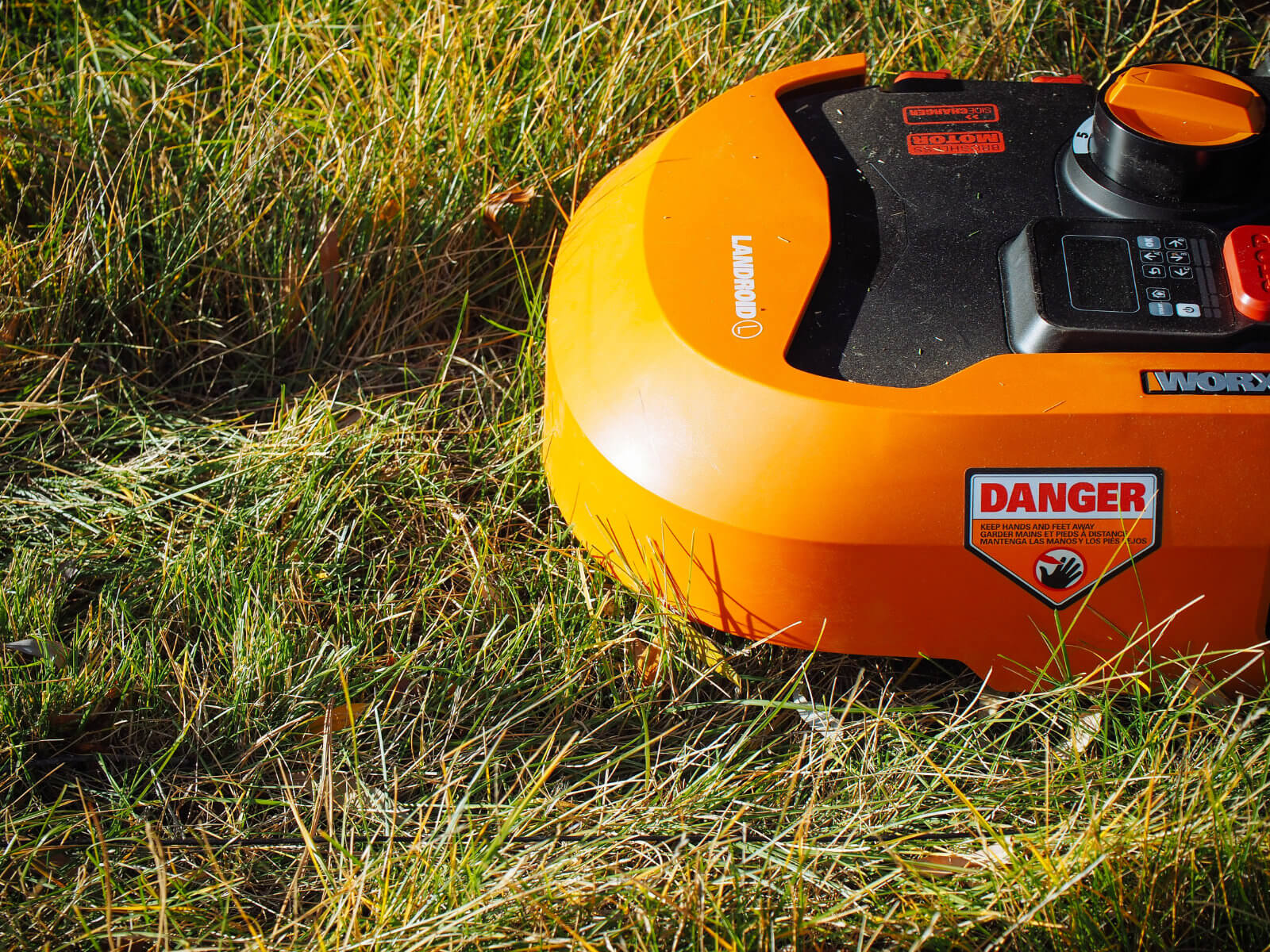 WORX Landroid is a mulching robotic mower