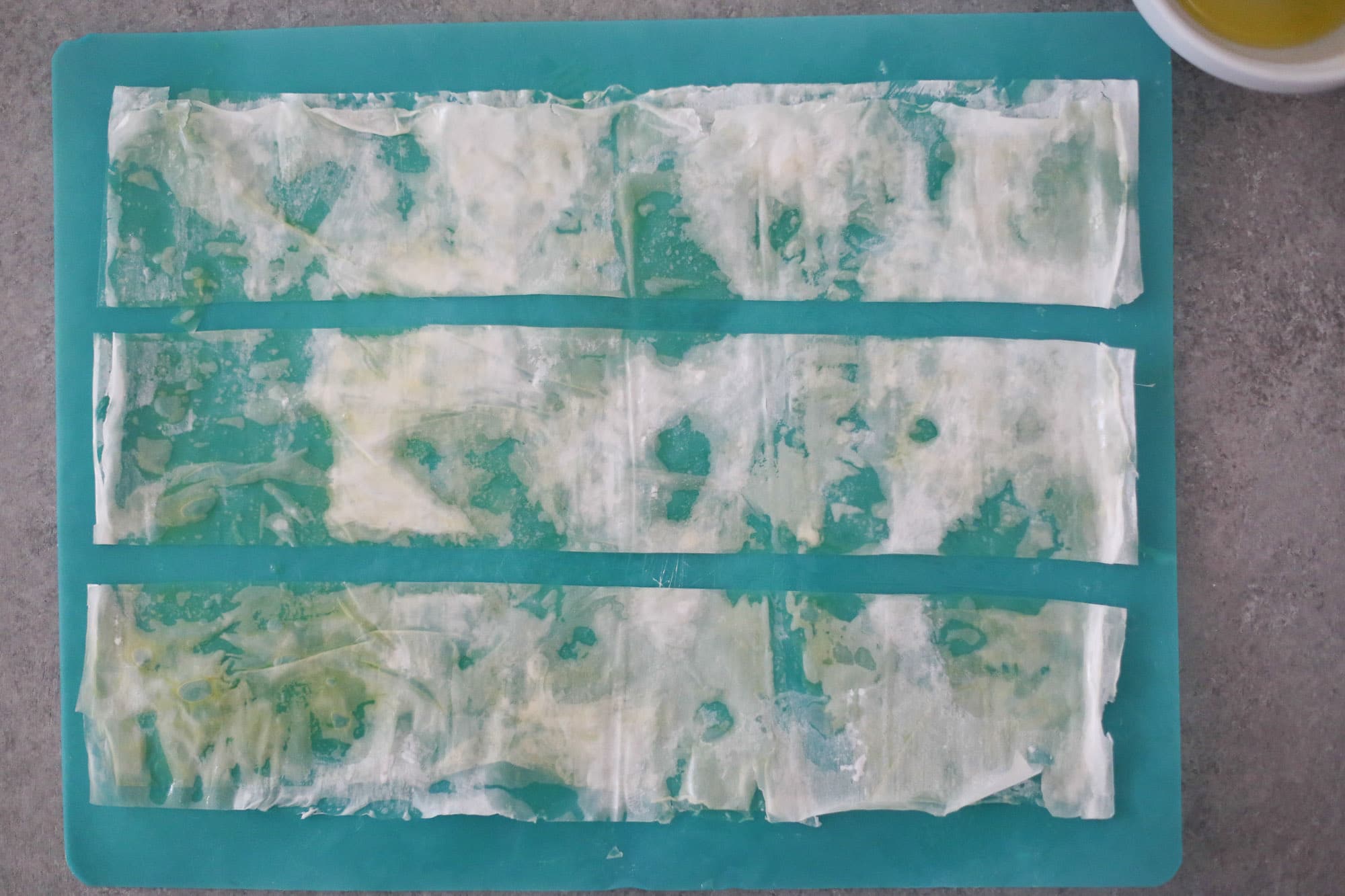 harvest squash phyllo turnovers