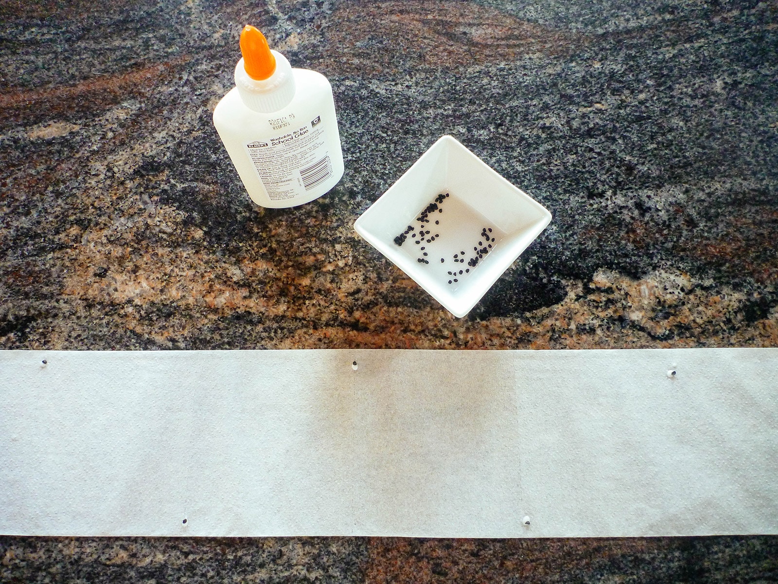 Make your own seed tape
