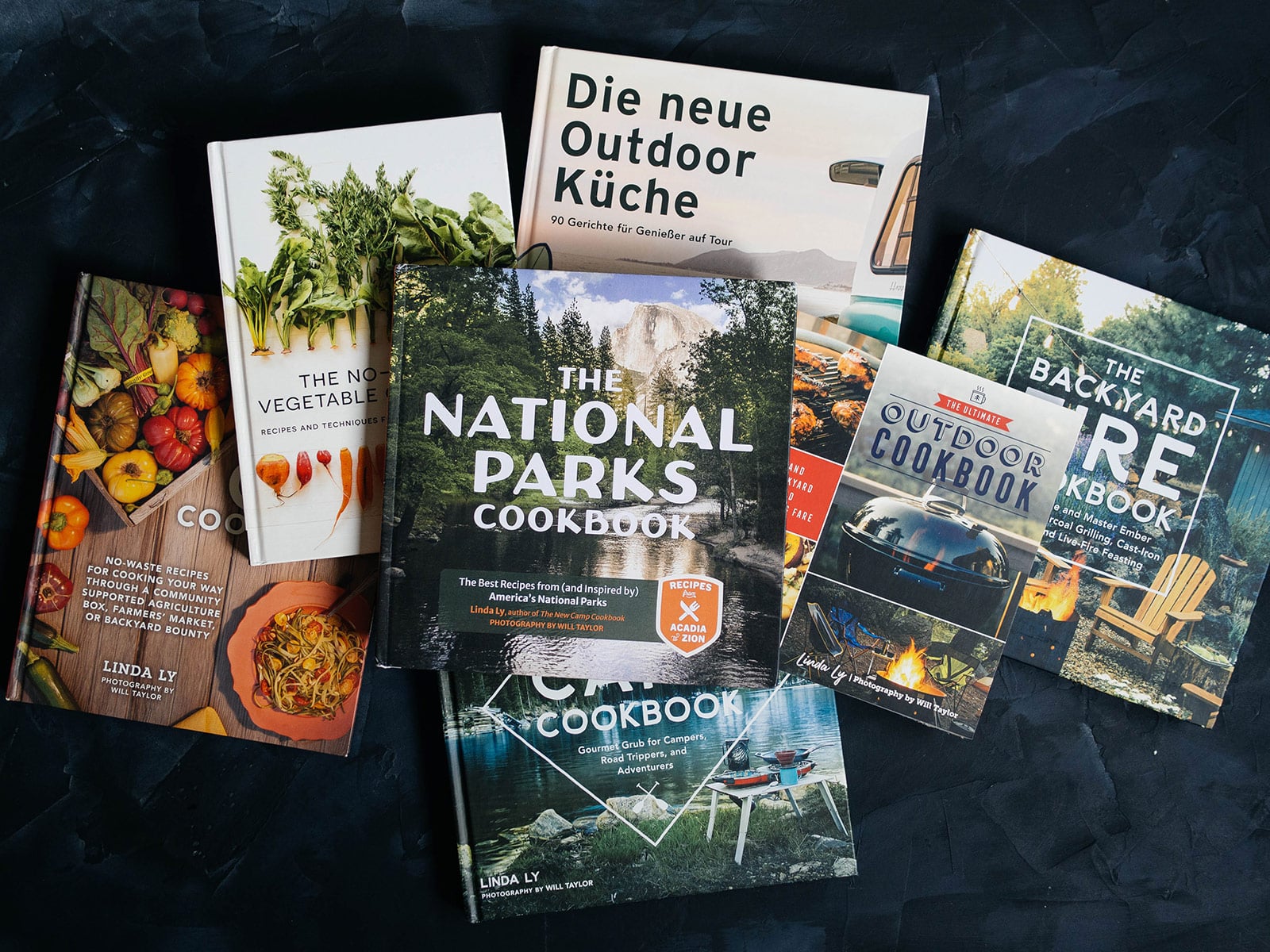 All of Linda Ly's cookbooks