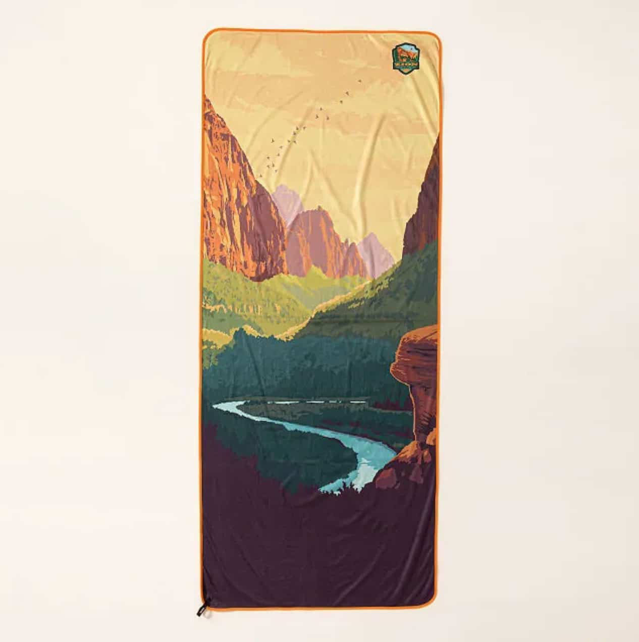 National park adventure towel