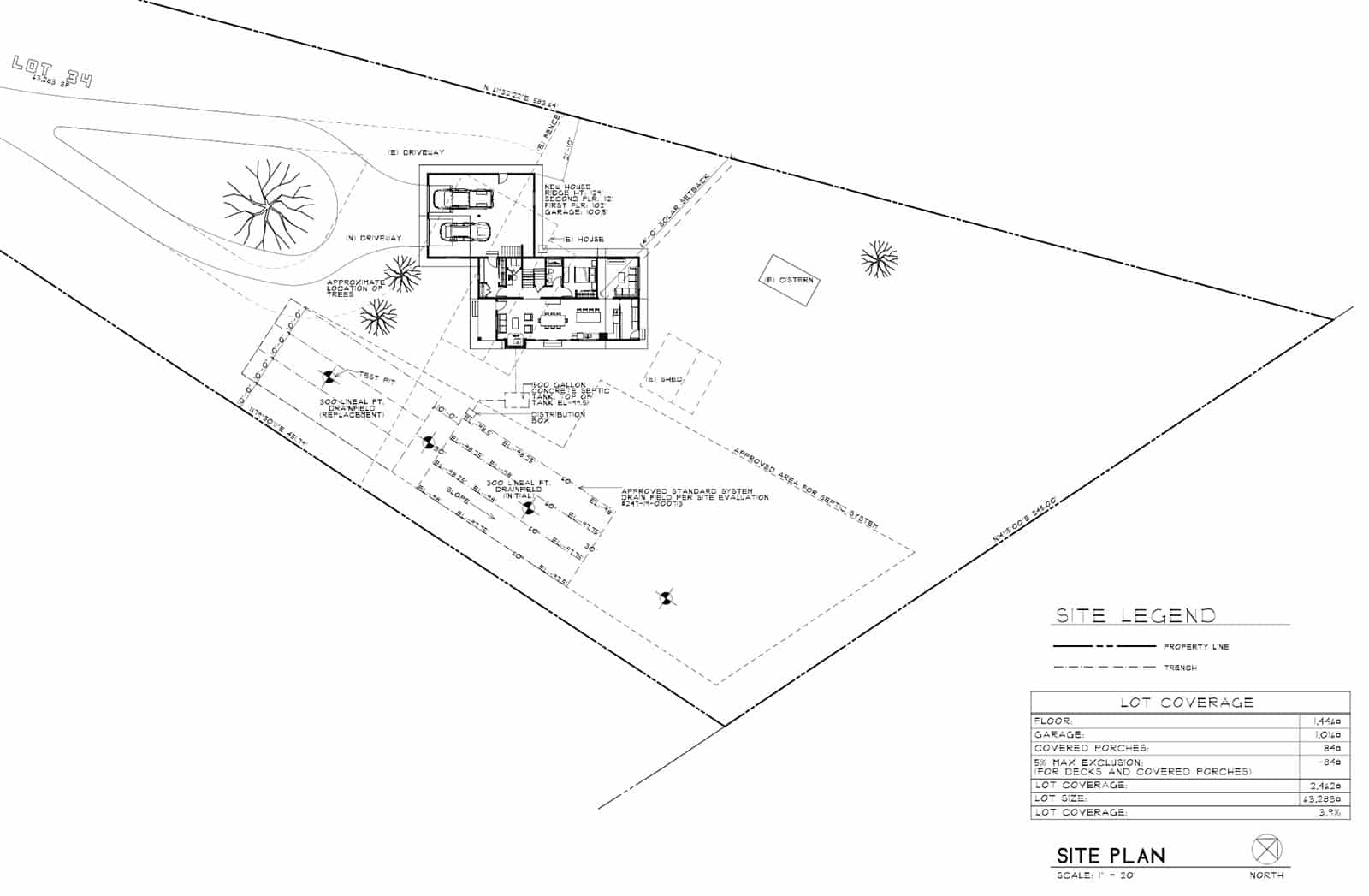 Plot plan of our property