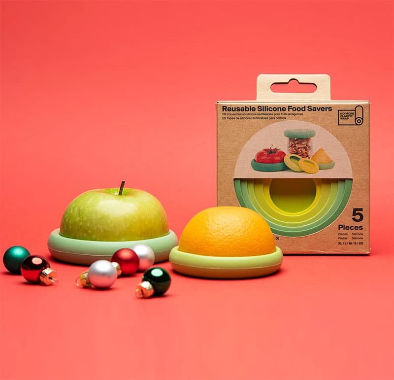 Food Huggers reusable silicone food savers