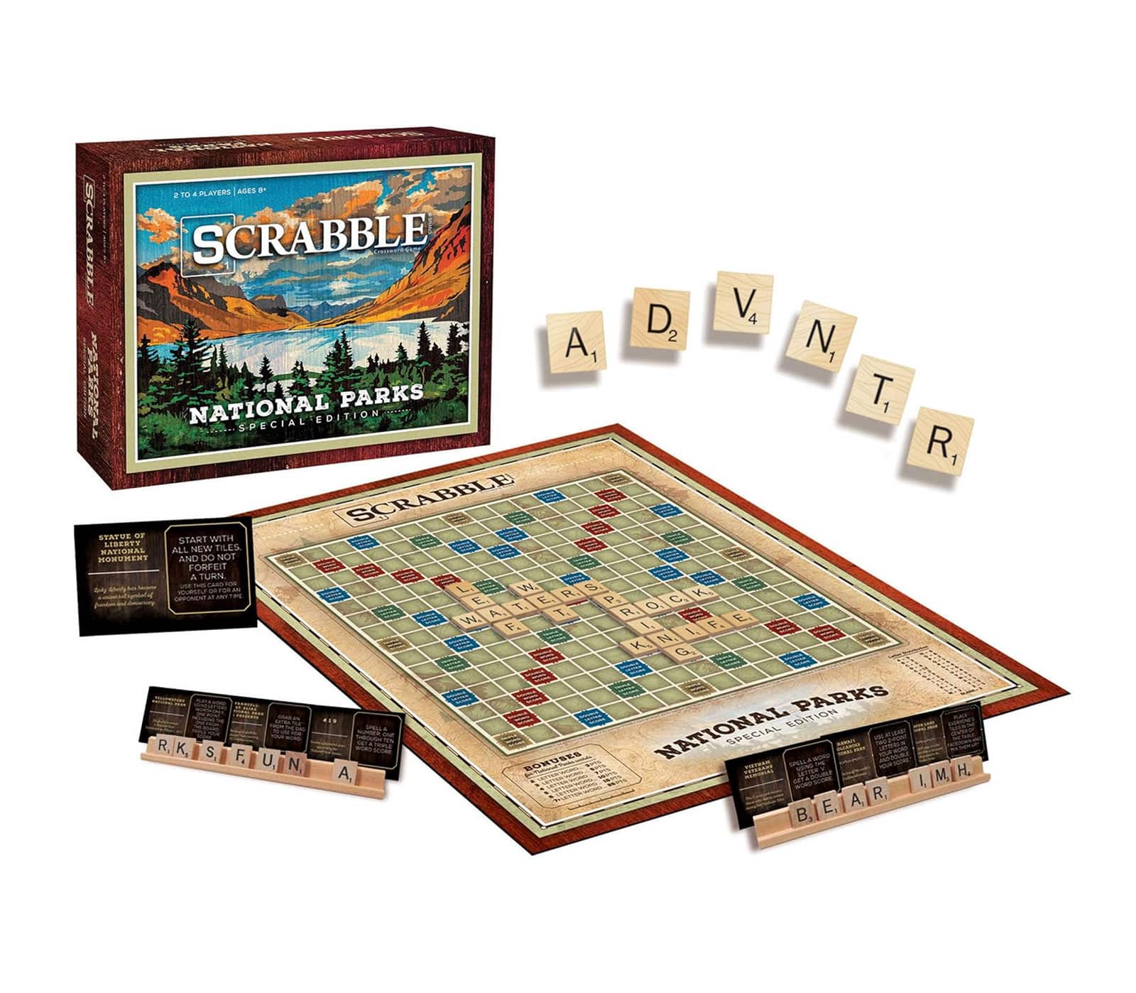 Scrabble National Parks Special Edition board game